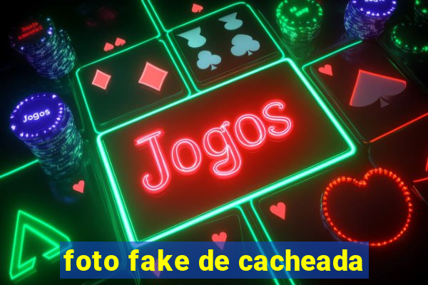 foto fake de cacheada